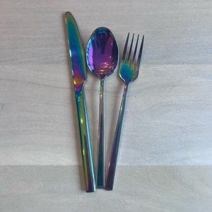 Iridescent Flatware